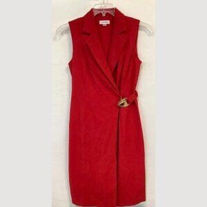 Calvin Klein Red Dress NWT